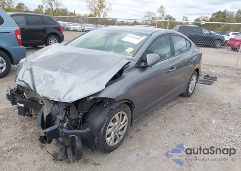 2018 Hyundai Elantra Se из США, поврежденный, VIN 5NPD74LF5JH359398